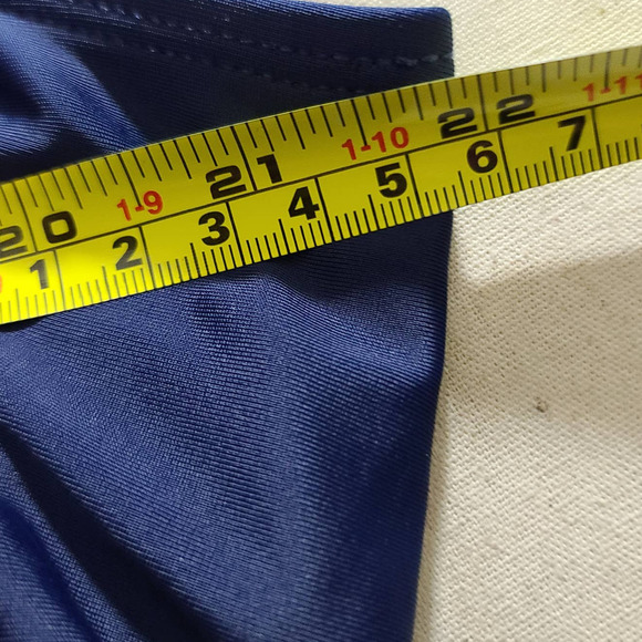 Sea grove swim top , cover up v neck color blue sz 3 XL - Picture 6 of 7